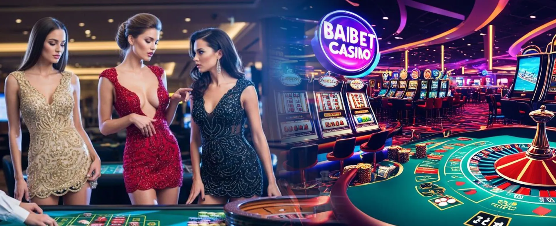 55bmw Casino Hero Image showing various casino games and golden coins